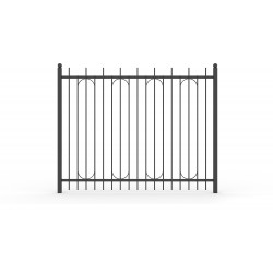 Кованный забор КЗ-65