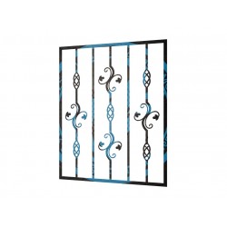 Кованая решетка люкс-23